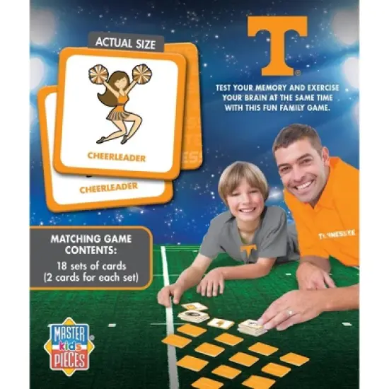 MasterPieces Officially Licensed NCAA Tennessee Volunteers Matching Game for Kids and Families image {3}