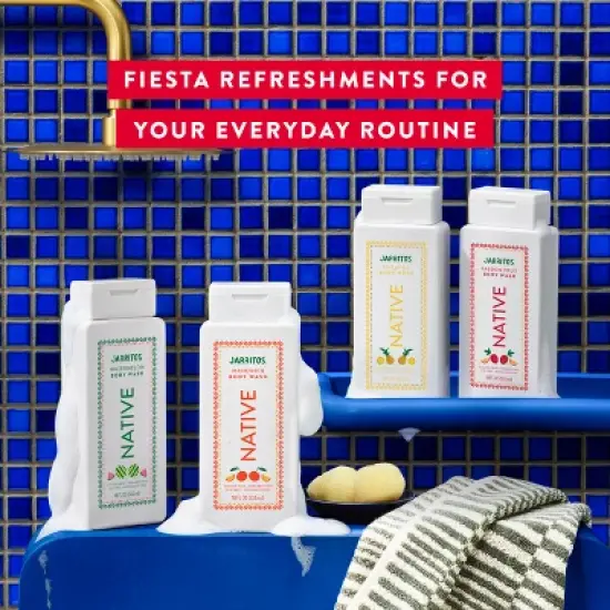 Native Body Wash for Women & Men - Limited Edition Jarritos - Pineapple - 18 fl oz image {5}