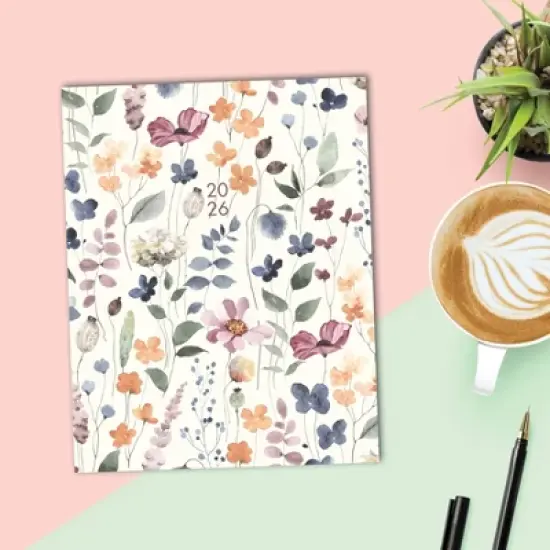 Willow Creek Press 7.5"x9.5" 2026 Garden Botanical Booklet Monthly Planner image {4}