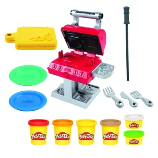 Play-Doh Kitchen Creations Grill 'n Stamp Playset image {1}