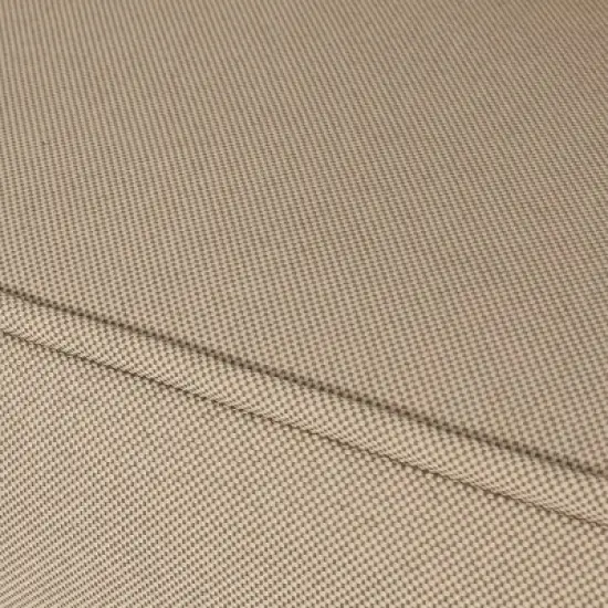 4pc Bruce Outdoor Wicker Set with Cushions Light Brown/Beige - Christopher Knight Home image {4}