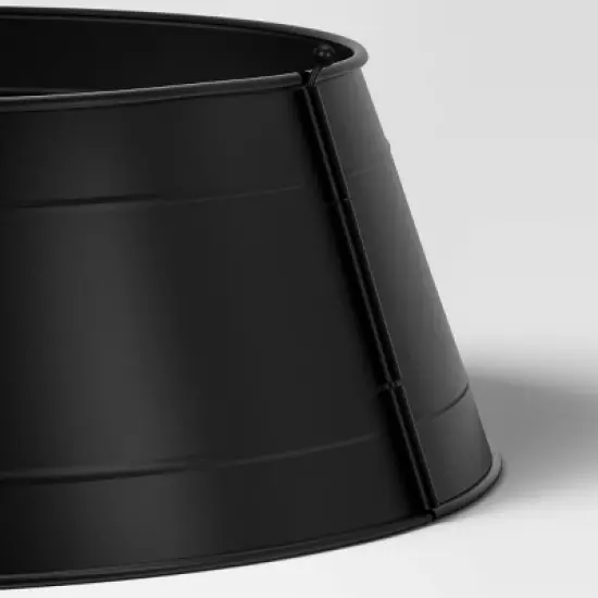 25" Metal Christmas Tree Collar Black - Wondershop&trade; image {2}