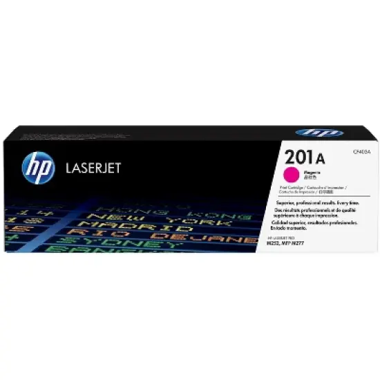 HP 201A Magenta Original LaserJet Toner Cartridge, ~1,330 pages, CF403A image {7}