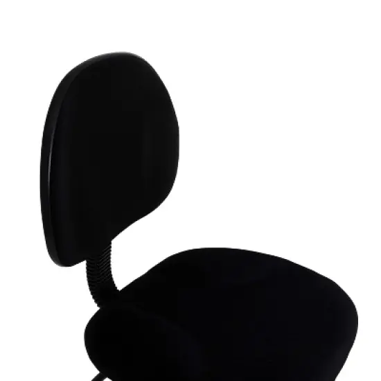 Flash Furniture Black Fabric Drafting Chair (Cylinders: 22.5''-27''H or 26''-30.5''H) image {4}