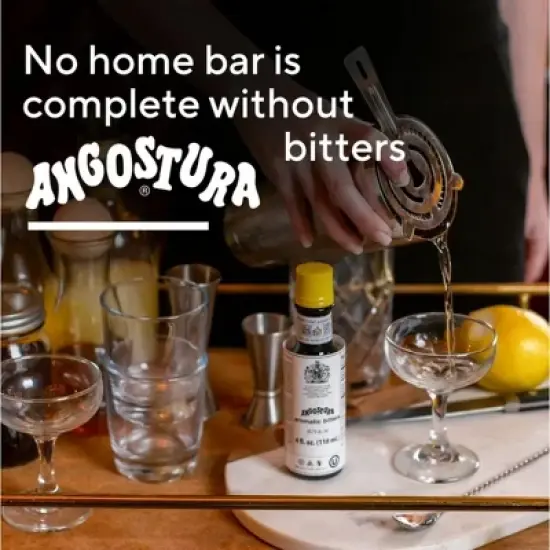 ANGOSTURA Aromatic Bitters 4 fl oz (Pack of 2) image {2}
