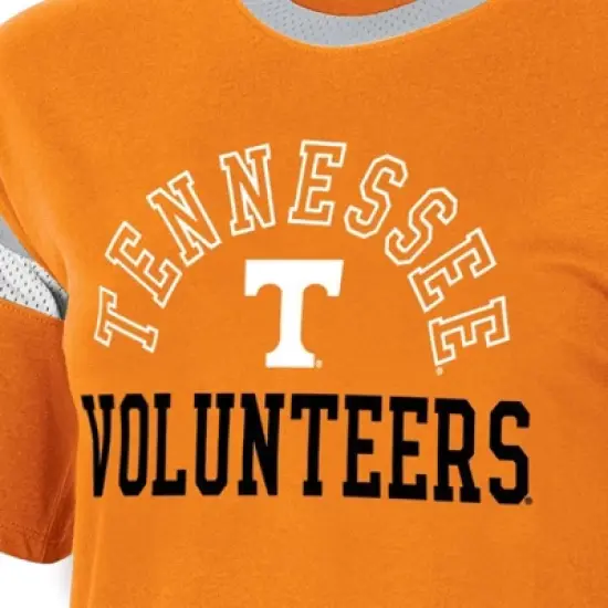 NCAA Tennessee Volunteers Women's Short Sleeve Stripe T-Shirt image {2}