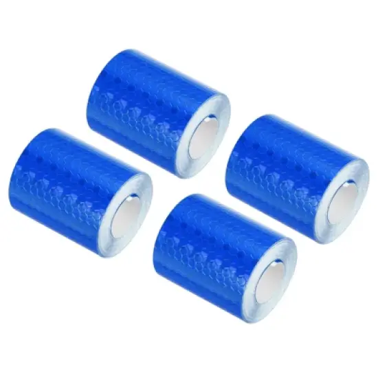 Unique Bargains High Visibility Cars Adhesive Warning Safety Reflective Tape image {6}