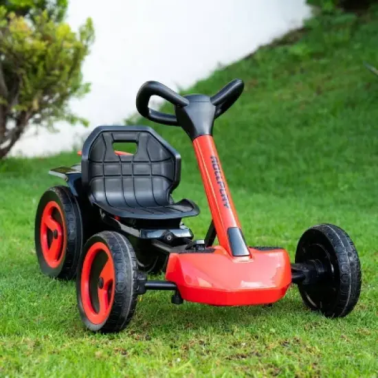 Rollplay Flex Go Kart Ride-On - Red XL image {11}