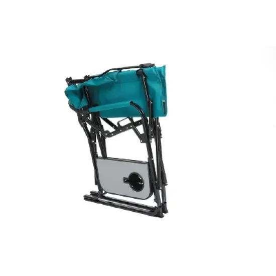 PAGED Camping Chairs with Side Table and Pocket,Outdoor Portable Chairs with High Back,Folding Chairs for Lawn,Beach image {4}