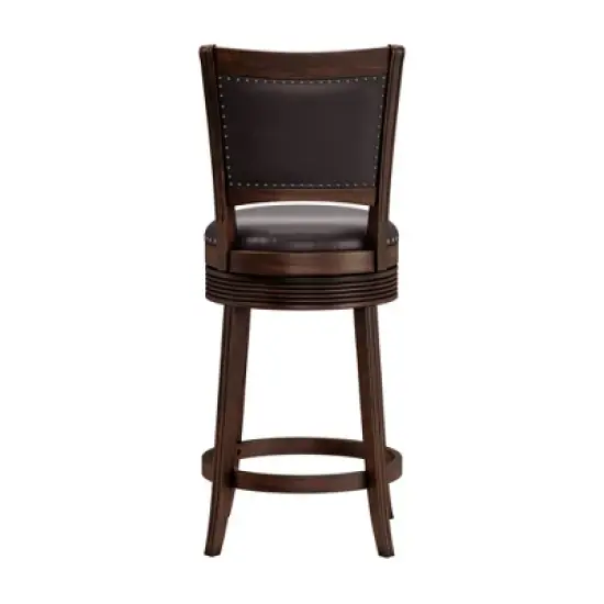 Lockefield Wood Swivel Counter Height Barstool - Hillsdale Furniture image {5}