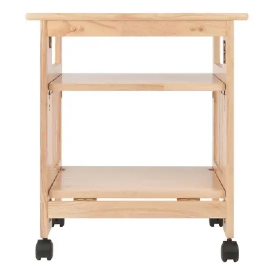 Foldable Printer Stand Natural - Winsome image {12}