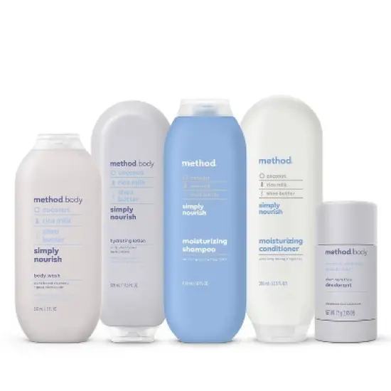 Method Simply Nourish Moisturizing Shampoo - Sulfate & Silicone Free - Travel Size - 3.4 fl oz image {5}