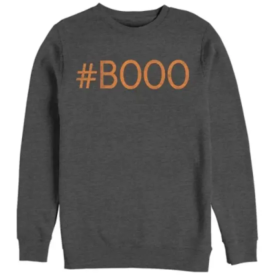 Women's CHIN UP Halloween Hashtag Boo Sweatshirt image {2}