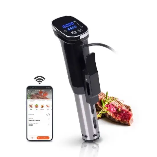 HOM Smart Sous Vide Precision Cooker 1000W - Advanced Cooking Appliance with App Integration image {7}