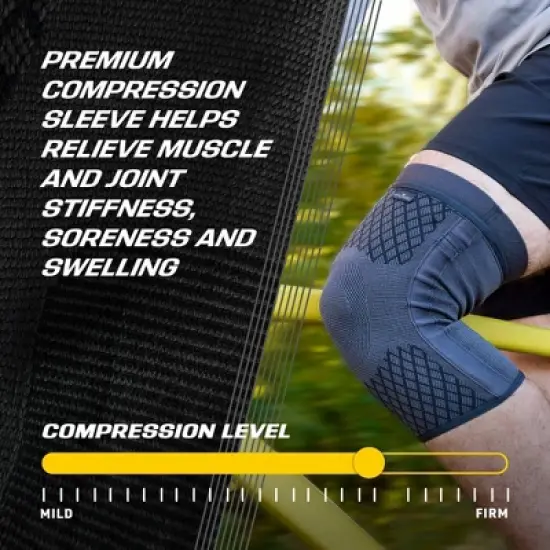 FUTURO Premium Compression Knee Sleeve with Stabilizers image {2}