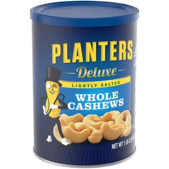 Planters Deluxe Whole Cashews - Lightly Salted 18.25oz image {10}