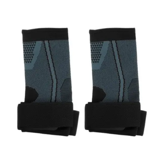 Unique Bargains Ankle Brace Achilles Tendon Wrap Support Adjustable Ankle Compression Sleeve Socks 1 Pair image {2}