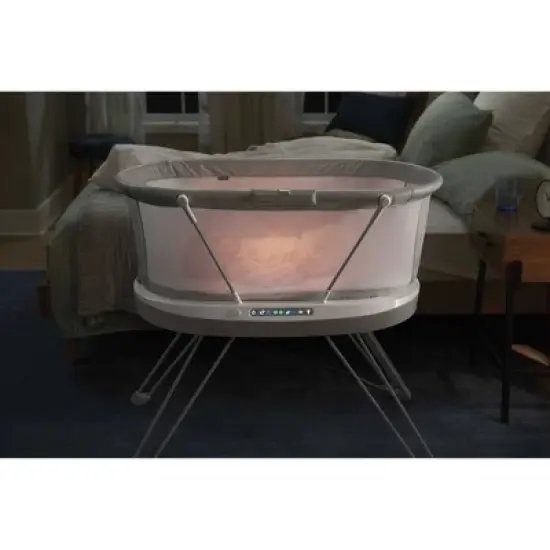 Fisher-Price Luminate Bassinet - White image {4}