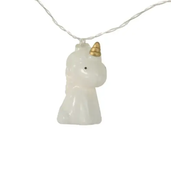 Northlight LED Unicorn Indoor Outdoor Patio String Light Set - 4.5' Clear Wire - 10ct image {3}