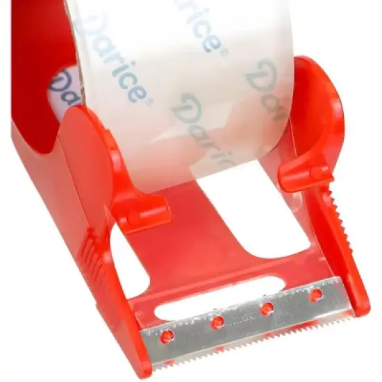 Darice Packing Tape with Dispenser, Heavy-Duty 2 Pack Packaging Tape image {5}