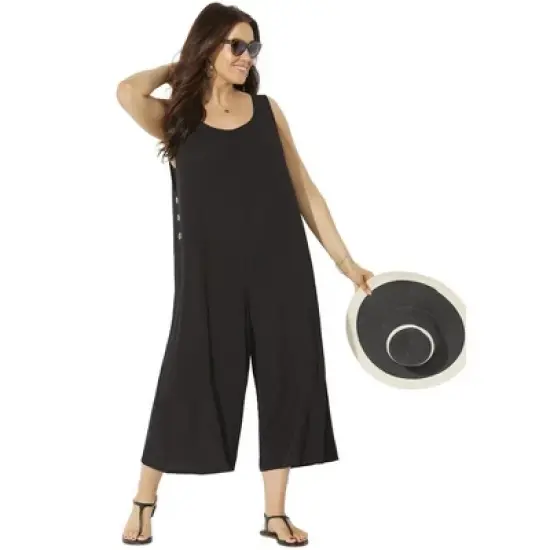 Swimsuits for All Women&rsquo;s Plus Size Adriana Jumpsuit image {3}