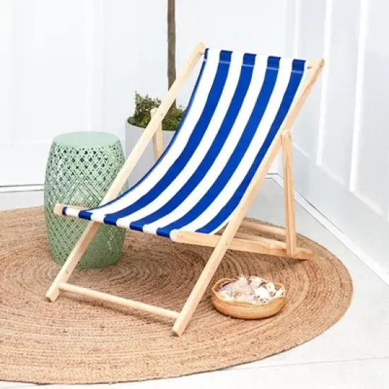 The Lakeside Collection Outdoor Sling Chair image {2}