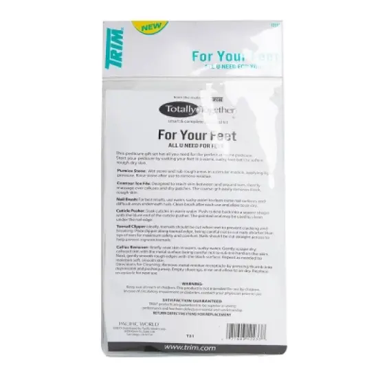 Trim Totally Together Personal Grooming Pedicure Kit - 6pc image {1}