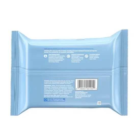 Neutrogena Facial Cleansing Makeup Remover Wipes image {1}