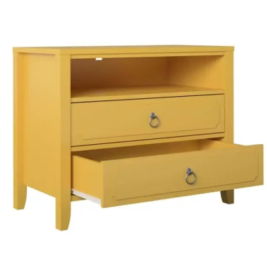 Her Majesty 2 Drawer Nightstand - Novogratz image {5}
