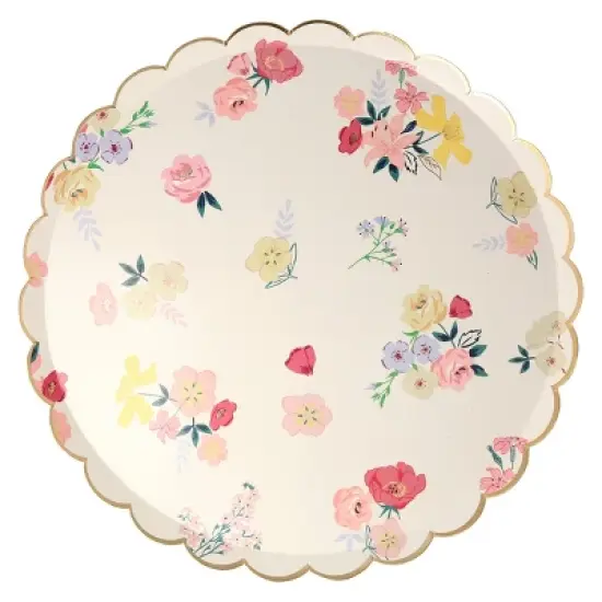 Meri Meri English Garden Dinner Plates (Pack of 8) image {5}
