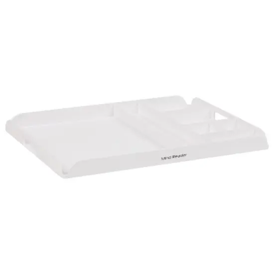 Mind Reader Coffee Station Serving Tray 7 Pod Capacity White: Coffee Bar Accessories & Pod Coffee Maker Parts image {1}