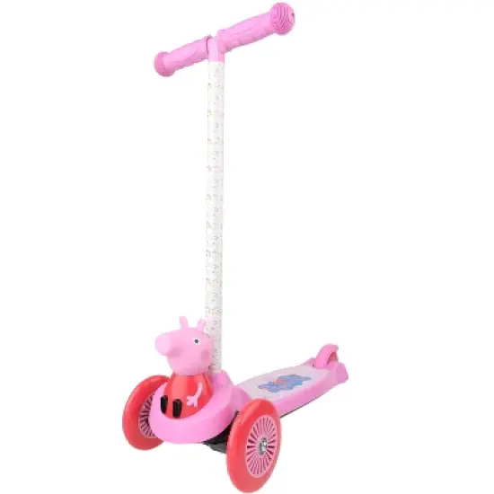 Peppa Pig 3d Kids Scooter with 3 Wheels and Tilt to Turn image {2}