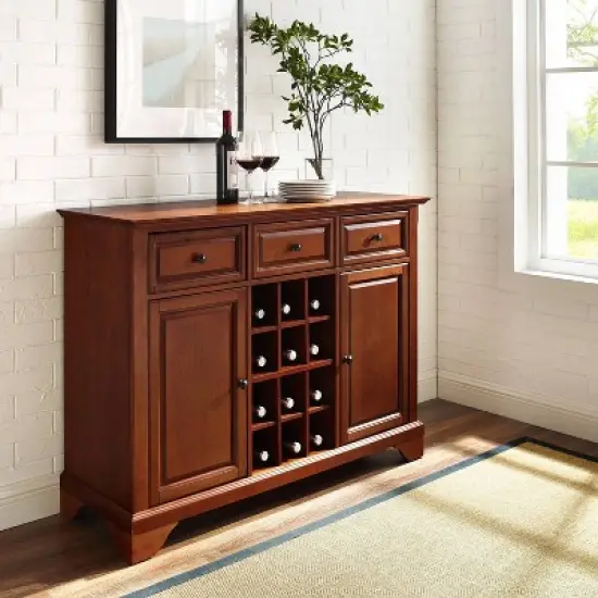 Lafayette Sideboard Cabinet with Wine Storage - Crosley image {1}