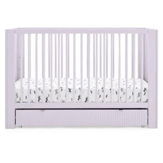Delta Children Cassie 4-in-1 Convertible Crib with Underdrawer - Greenguard Gold Certified image {12}