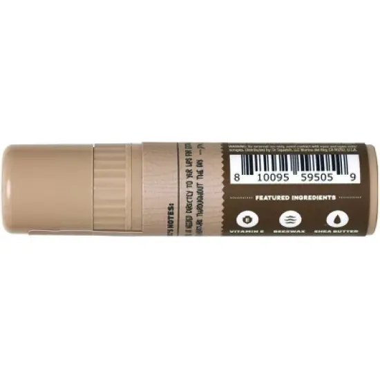 DR. SQUATCH Men's Natural Lip Balm - Vanilla Bourbon - 0.25oz image {3}