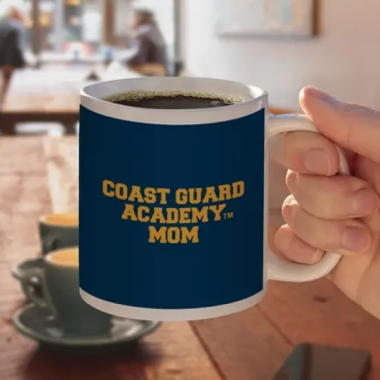 U.S. Coast Guard Academy Bears Mom Ceramic Coffee Mug Novelty Gift Mugs for Coffee Tea and Hot Drinks 11oz White image {3}