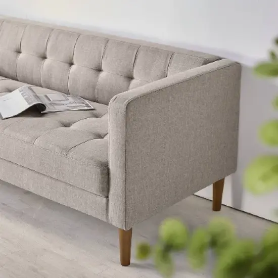 73" Pascal Sofa Oatmeal - Zinus image {2}