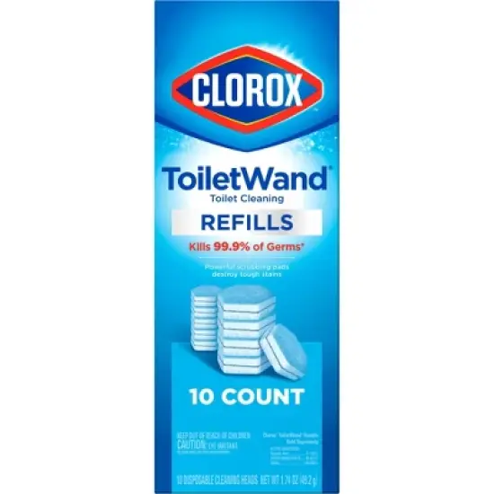 Clorox ToiletWand Disinfecting Refills Disposable Wand Heads - Original Scent - 10ct image {10}
