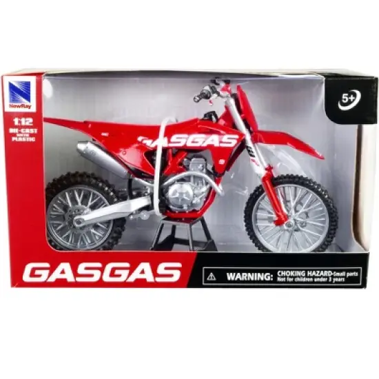 GasGas MC 450F Bike Motorcycle Red 1/12 Diecast Model by New Ray image {2}