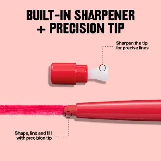 Revlon ColorStay Lip Liner with Built in Sharpener image {3}