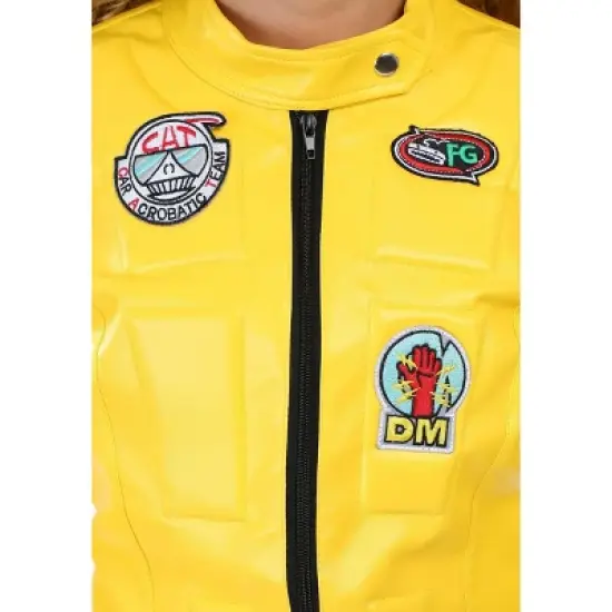HalloweenCostumes.com Women's Kill Bill Beatrix Kiddo Motorcycle Suit Halloween Costume | Kill Bill Costumes image {6}