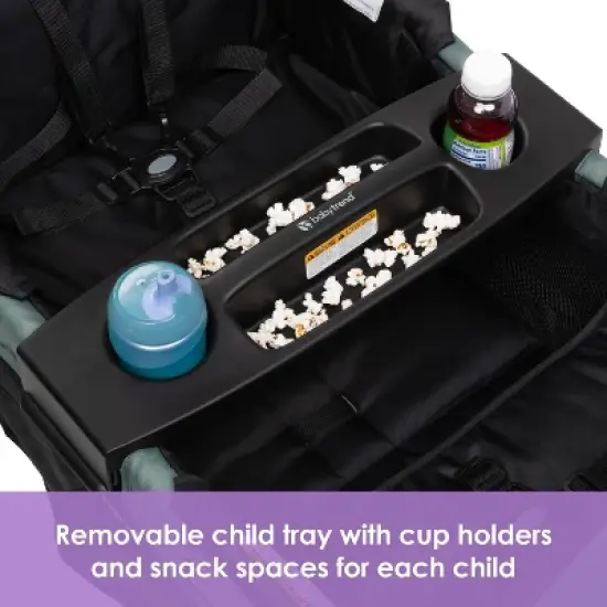 Baby Trend Quest PLUS 3-in-1 Stroller Wagon - Madrid Green image {23}