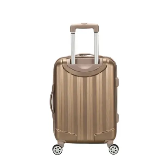 Rockland Melbourne Expandable ABS Hardside Carry On Spinner Suitcase image {1}
