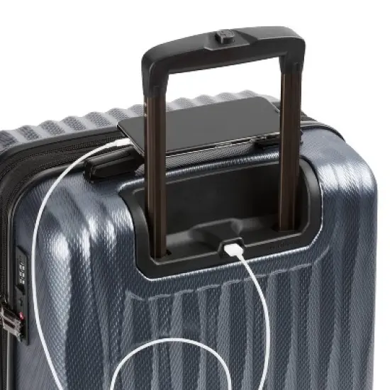 SWISSGEAR Energie Hardside Carry On Spinner Suitcase image {10}