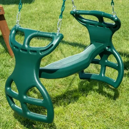 Gorilla Playsets Dual Ride Glider Swing image {1}