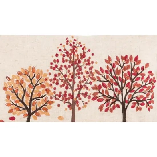 C&F Home Autumn Forest 12" x 18" Embroidered Throw Pillow image {1}