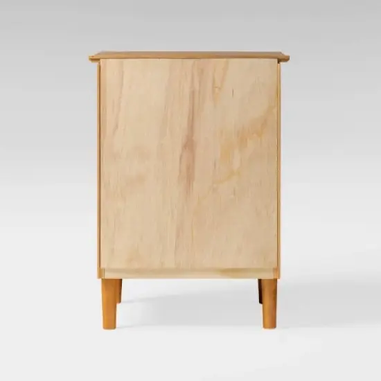 Stiva Classic Mid-Century Modern 1 Drawer Nightstand - Saracina Home image {3}