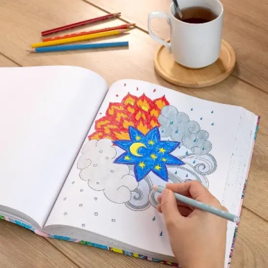 Kick Back & Relax Coloring Book - by  Andrea Sargent (Paperback) image {3}