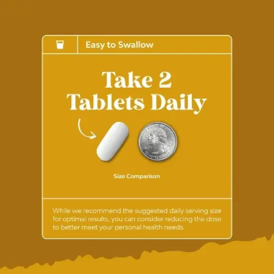 Lysine Tablets, High Strength L-Lysine Supplement for Eye Health Lip Care Collagen Synthesis and Immune Support, Nature's Craft, 100ct image {5}