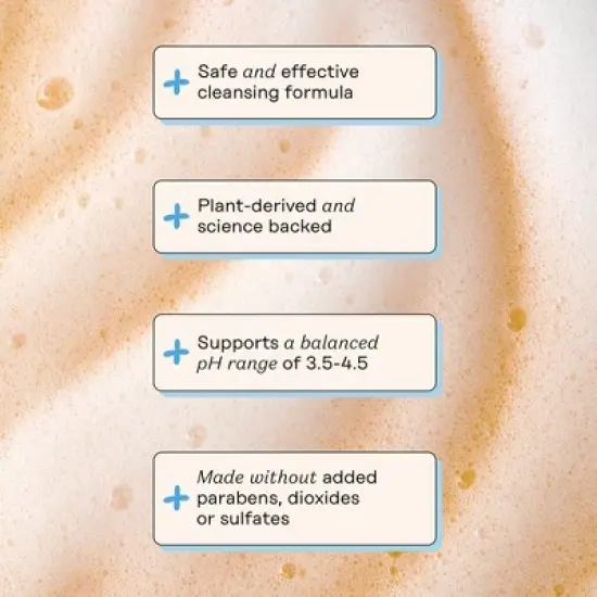 The Honey Pot Company Sensitive Foaming Wash Refill - 10.5oz image {4}